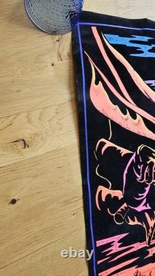 Very Rare Black Light Poster! Night Flight #351 Dracula, Christopher Lee