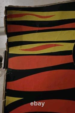 Very Rare Vintage 1969 Houston Blacklight Poster LOVE 22 x 34