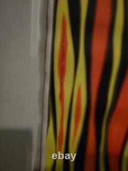 Very Rare Vintage 1969 Houston Blacklight Poster LOVE 22 x 34