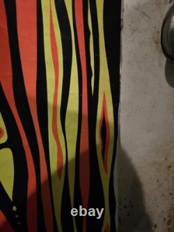 Very Rare Vintage 1969 Houston Blacklight Poster LOVE 22 x 34