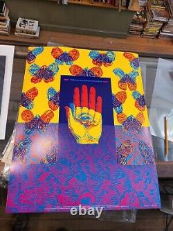 Victor Moscoso Neon Rose Authentic Original Ist Print San Francisco Poster 1968