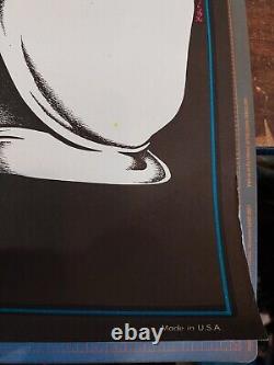 Victor smoking dog Petagno blacklight poster VTG 1972 Saladin 22.5x34.5