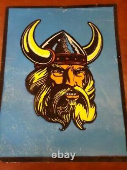 Viking 1975 Vintage Felt Flocked Poster Mini Poster 778 Dynamic Pub Co