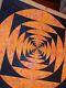 Vintage 1968 Pandora Productions Op Art Black Light Poster 47 David Friedman