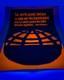 Vintage 1960s Black Light Anti-war Peace Poster Basil O'connor Quote Litho Usa