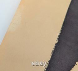 Vintage 1960s Black light Anti-War Peace Poster Basil O'Connor Quote Litho USA