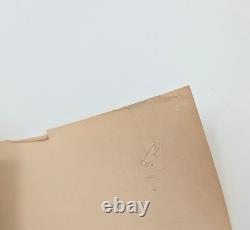 Vintage 1960s Black light Anti-War Peace Poster Basil O'Connor Quote Litho USA