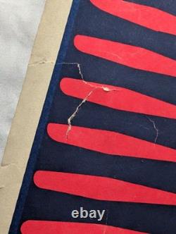 Vintage 1960s Blacklight Buddha Poster Psychedelic Very Rare HTF