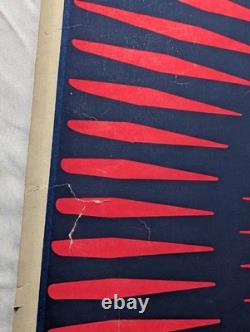 Vintage 1960s Blacklight Buddha Poster Psychedelic Very Rare HTF