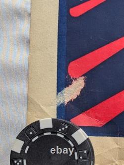 Vintage 1960s Blacklight Buddha Poster Psychedelic Very Rare HTF