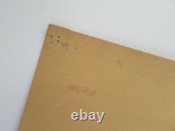 Vintage 1967 Bob Dylan Black Light Silk Screen Poster Beasley