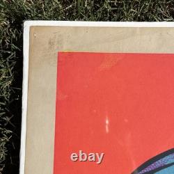 Vintage 1968 Leroy Olson Artko Studios Blacklight Poster Double Headed Dragon