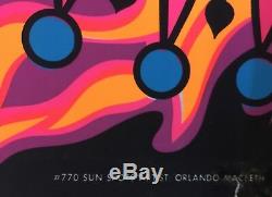 Vintage 1969 Original Third Eye Poster #770 Sun Spots Orlando Macbeth