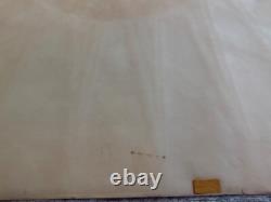 Vintage 1969 PEACE Blacklight Poster Black Felt Pro Arts Kent Ohio 43 x 28