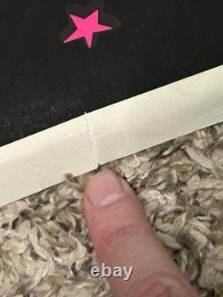 Vintage 1969 Steve Mollner Frank Kay Distributors World Peace Blacklight Poster