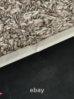 Vintage 1969 Steve Mollner Frank Kay Distributors World Peace Blacklight Poster