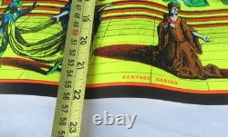 Vintage 1970 Blacklight Poster Fantasy Garden Flying Dutchman Press, Sausalito