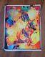 Vintage 1970 Creation Of Eve Black Light Poster Family Productions 32 X 25 1a