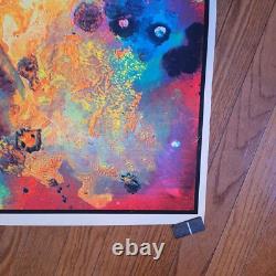 Vintage 1970 Creation Of Eve Black Light Poster Family Productions 32 x 25 1A