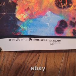 Vintage 1970 Creation Of Eve Black Light Poster Family Productions 32 x 25 1A
