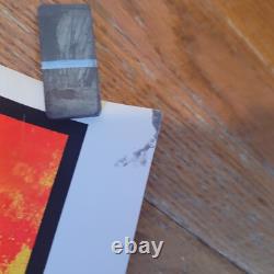 Vintage 1970 Creation Of Eve Black Light Poster Family Productions 32 x 25 1A