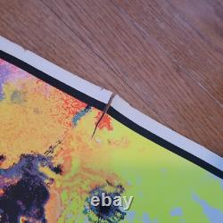 Vintage 1970 Creation Of Eve Black Light Poster Family Productions 32 x 25 1A