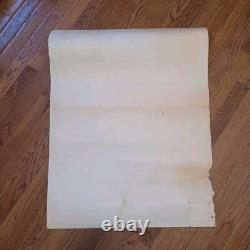 Vintage 1970 Creation Of Eve Black Light Poster Family Productions 32 x 25 1A