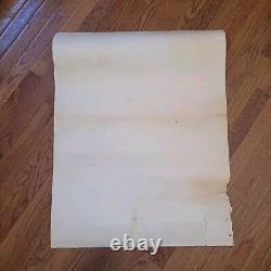 Vintage 1970 Creation Of Eve Black Light Poster Family Productions 32 x 25 1A