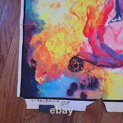 Vintage 1970 Creation Of Eve Black Light Poster Family Productions 32 x 25 2A