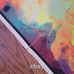 Vintage 1970 Creation Of Eve Black Light Poster Family Productions 32 x 25 2A