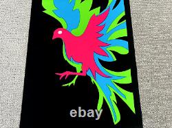 Vintage 1970 Nova Posters DOVE GENESIS VIII, 9 Blacklight Velvet Poster 14.5x30