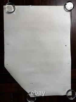 Vintage 1970 Pink Black Light Poster Pendulum Art Poster Nova Poster