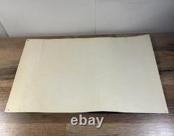 Vintage 1970 Pro Arts Hopper Finger Velvet Black Light Poster Original 16x10