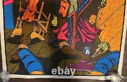 Vintage 1970's BILLY THE KID Blacklight Poster AA Sales 23x35 Near Mint