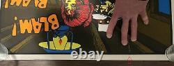 Vintage 1970's BILLY THE KID Blacklight Poster AA Sales 23x35 Near Mint