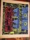 Vintage 1970's Blacklight Headshop Poster Boskpvice Skalice Train Station