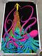 Vintage 1970's Octopus Original Blacklight Poster 23x35 Vintage Aa Sales Pp 121