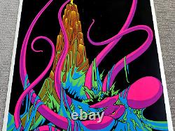 Vintage 1970's OCTOPUS Original Blacklight Poster 23x35 Vintage AA Sales PP 121