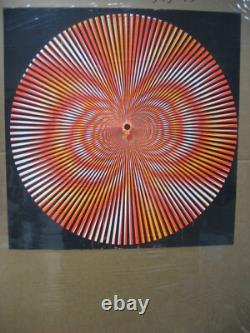 Vintage 1970's original psychedelic black light poster 14141