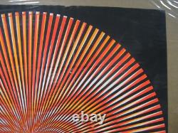 Vintage 1970's original psychedelic black light poster 14141