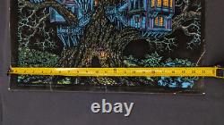 Vintage 1970s Western Graphics Blacklight Poster #675 Tree House Vintage 1970s Western Graphics Blacklight Poster #675 Tree House