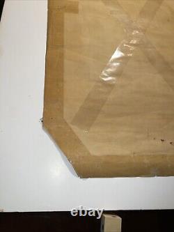 Vintage 1970s black light poster Pirate Ghost Ship 32 X 21 thoroughly enjoyed