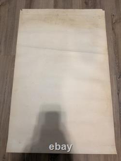 Vintage 1971 Blacklight Poster Night Rider #736 Third Eye Inc