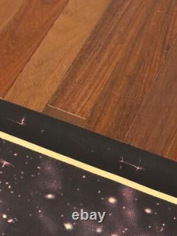 Vintage 1971 Gemini Rising Water Laurel & Hardy Black Light Poster Time Travel