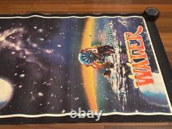 Vintage 1971 Gemini Rising Water Laurel & Hardy Black Light Poster Time Travel