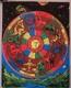 Vintage 1971 Houston Blacklight & Poster Zodiac Rare #1 Of 6 In Set