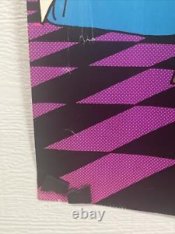 Vintage 1971 Original Pro Arts The Last Blast Blacklight Poster 28 X 42