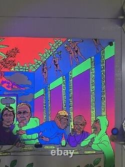 Vintage 1971 Original Pro Arts The Last Blast Blacklight Poster 28 X 42