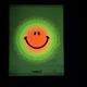 Vintage 1971 Smile Sunburst Blacklight Poster Synthetic Trips Mccully 27x21 Nos