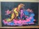 Vintage 1971 Tyrannosaurus Rex Black Light Poster Dinosaurs Dino 14284